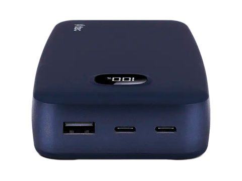 ttec ChargeUp Pro LCD 20.000mAh PD 20W Powerbank Navy