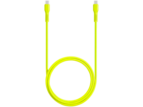 ttec USB-C - USB-C 120cm 60W PD/QC Neon Cable