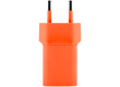 ttec SmartCharger GAN 20W PD Travel Fast Charger + USB-C - USB-C 3A Cable 120cm, Neon Orange