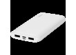 ttec PowerSlim DUO 10000 mAh Powerbank, White (2BB163B)