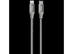 ttec cable Type C - Lightning, 1.5 m, Dark Gray (2DK41UG)