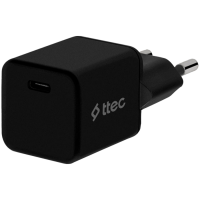 ttec SmartCharger 20W PD USB-C Travel Charger ,Black
