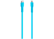 ttec Type-C - Lightning Charge / Data Cable , 120cm,Neon Blue