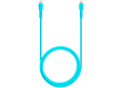ttec Type-C - Lightning Charge / Data Cable , 120cm,Neon Blue