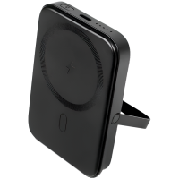 ttec ReCharger Pro M 5.000mAh MagSafe Compatible PD 20W Powerbank with Stand Black