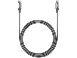 ttec AlumiCable Type-C - Type-C 300cm 65WFast Charge Cable,Space Grey