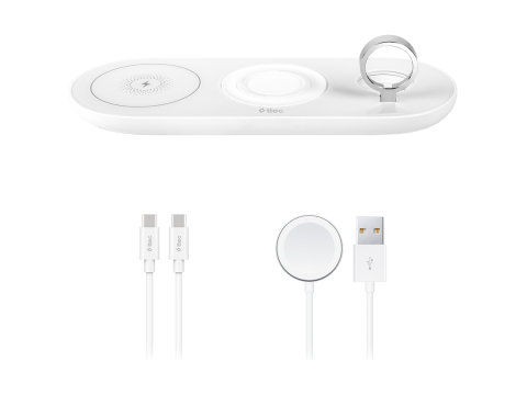 ttec AirCharger Trio 3 İN 1 iPhone + Apple Watch + AirPods