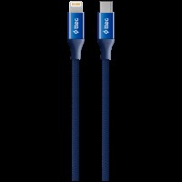 ttec AlumiCable Type-c - Lightning Fast Charging Cable 150cm ,Navy