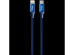 ttec AlumiCable Type-c - Lightning Fast Charging Cable 150cm ,Navy