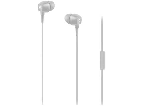 ttec Pop In-Ear Headphones with Microphone , 3.5mm , Gray