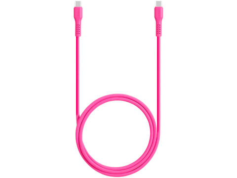 ttec USB-C - USB-C 120cm 60W PD/QC Neon Cable