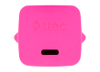 ttec SmartCharger GAN 20W PD Travel Fast Charger + USB-C - Lightning Cable 120cm, Neon Pink