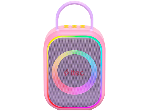 ttec VocalMate Portable Wireless Child Karaoke Set,Balerina Pink