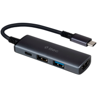 ttec Type-C - 4K HDMI + PD USB-C + USB-A 2.0 +USB-A 3.0 Converter