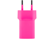 ttec SmartCharger GAN 20W PD Travel Fast Charger + USB-C - USB-C 3A Cable 120cm, Neon Pink
