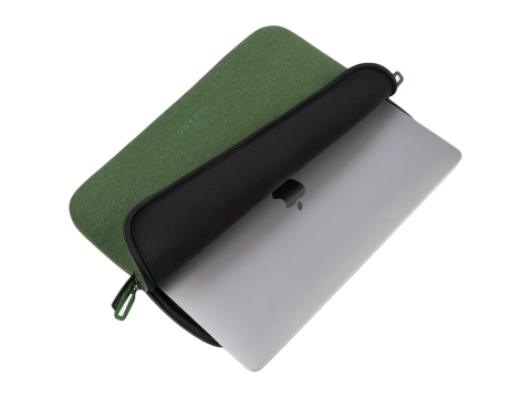 TUCANO MELANGE SLEEVES FOR MacBook Air 15 (2023)/ MacBook Pro 15 (2016-2019)/ Laptop 14/ Laptop 13 Green