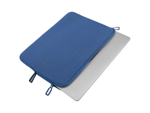 TUCANO MELANGE SLEEVES FOR MacBook Air 15 (2023)/ MacBook Pro 15 (2016-2019)/ Laptop 14/ Laptop 13 Blue