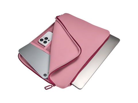 DOPPIO SLEEVE LAPTOP 12"/MB 13" ROSA