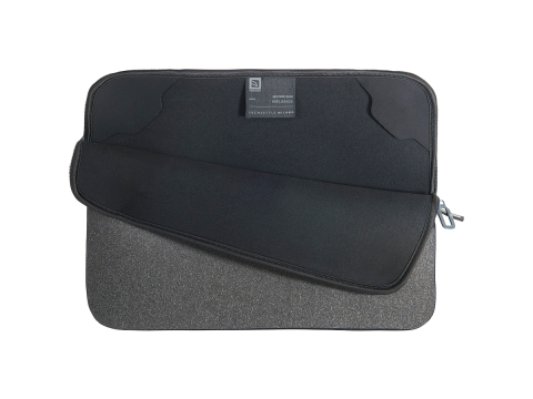 TUCANO MELANGE SLEEVES FOR MacBook Air 15 (2023)/ MacBook Pro 15 (2016-2019)/ Laptop 14/ Laptop 13 Black