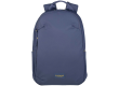 The Laser backpack for 15.6" laptops and 16" MacBooks, made from water-resistant resin-coated fabric obtained from recycled plastic, features a compact design and excellent pocket organization.