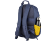 The Laser backpack for 15.6" laptops and 16" MacBooks, made from water-resistant resin-coated fabric obtained from recycled plastic, features a compact design and excellent pocket organization.