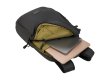 The Laser backpack for 15.6" laptops and 16" MacBooks, made from water-resistant resin-coated fabric obtained from recycled plastic, features a compact design and excellent pocket organization.