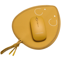 TOPO MOUSE PAD + WIRELESS MOUSE YELLOW