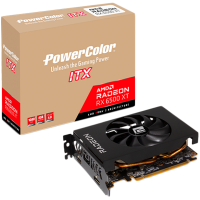 TUL Video Card AMD Radeon RX-6500XT ITX 4GB GDDR6 64bit, 1x DP, 1X HDMI, 1 fan, 1,5 slot
