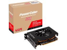 TUL Video Card AMD Radeon RX-6500XT ITX 4GB GDDR6 64bit, 1x DP, 1X HDMI, 1 fan, 1,5 slot