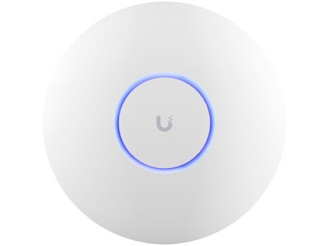 UBIQUITI U7-PRO Ceiling-mount WiFi 7 AP with 6 GHz support, 2.5 GbE uplink, and 9.3 Gbps over-the-air speed, 140 m² (1,500 ft²) coverage