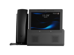 Ubiquiti UniFi UTP-G3-Touch-Wall wall-mountable smartphone for UniFi Talk, featuring a 7" touch display and seamless integration with UniFi applications, integrates with 3rd party PBX platforms using Talk Relay