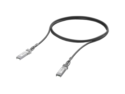 Ubiquiti cable UACC-DAC-SFP10-1M SFP+ direct attach cable available in multiple lengths.
