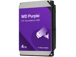 WD Purple 4TB CMR, 3.5'', 128MB, SATA 6Gbps