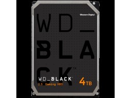 Жесткий диск HDD 4Tb SATA 6Gb/s Western Digital Black WD4005FZBX, 7200rpm, 256Mb