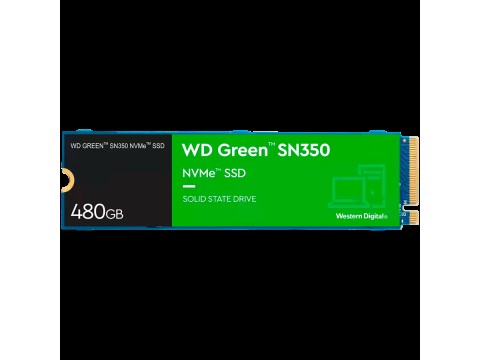 SSD WD Green (M.2, 480GB, PCIE GEN3)