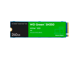 Твердотельный накопитель SSD 240 Gb M.2 2280 WD Green SN350 NVMe WDS240G2G0C TLC