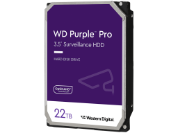 Жесткий диск HDD 22 Tb SATA 6Gb/s Western Purple Pro WD221PURP, 7200rpm, 512Mb