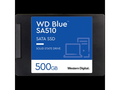 SSD WD Blue (2.5", 500GB, SATA 6Gb/s)