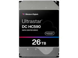 HDD Server WD/HGST ULTRASTAR DC HC590 (3.5’’, 26TB, 512MB, 7200RPM, SATA 6Gb/s, 512E SE NP3) SKU: 0F65672