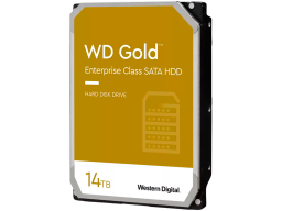 Жёсткий диск HDD 14 Tb SATA 6Gb/s Western Digital Gold WD141KRYZ  3.5" 7200rpm 512Mb