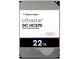 HDD Server WD/HGST ULTRASTAR DC HC570 (3.5’’, 22TB, 512MB, 7200 RPM, SAS 12Gb/s, 512E SE P3), SKU: 0F48052