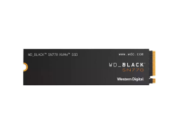 Твердотельный накопитель SSD 500 Gb M.2 2280 WD Black NVMe SN770 WDS500G3X0E PCIe