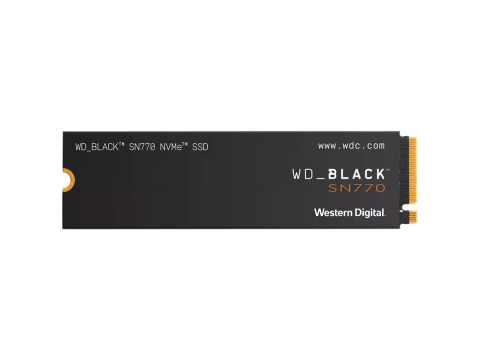 Твердотельный накопитель SSD 500 Gb M.2 2280 WD Black NVMe SN770 WDS500G3X0E PCIe