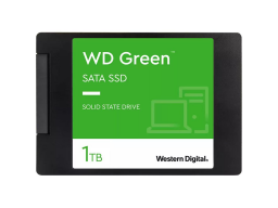 Твердотельный накопитель SSD 1 Tb SATA 6Gb/s WD Green WDS100T3G0A  2.5" 3D TLC