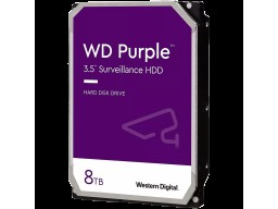 Жёсткий диск HDD 8 Tb SATA 6Gb/s Western Digital Purple WD84PURZ 3.5" 5400rpm 128Mb