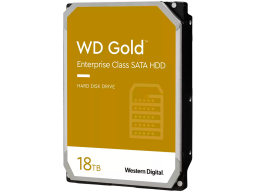 Жёсткий диск HDD 18 Tb SATA 6Gb/s Western Digital Gold WD181KRYZ  3.5" 7200rpm 512Mb