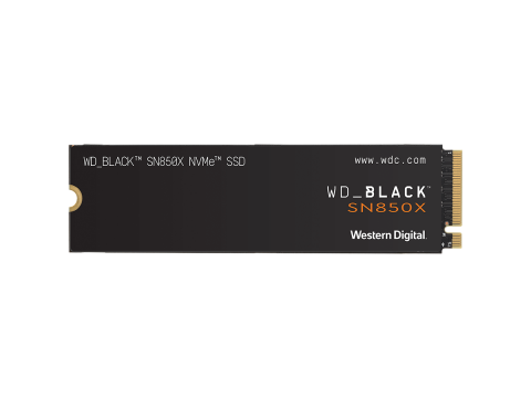 Твердотельный накопитель SSD 2Tb M.2 2280 6Gb/s WD Black SN850X WDS200T2X0E 3D TLC, NVMe PCIe 4.0x4