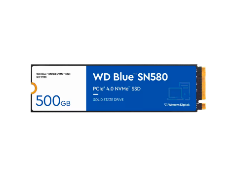 SSD WD Blue (M.2, 500GB, PCIe Gen4 NVMe 1.4b)