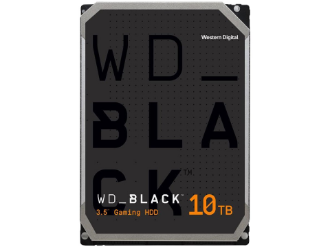 Жесткий диск HDD 10 Tb SATA 6Gb/s Western Digital Black WD101FZBX, 7200rpm, 64Mb