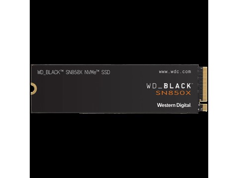 SSD WD Black SN850X 1TB M.2 2280 PCIe Gen4 x4 NVMe, Read/Write: 7300/6300 MBps, IOPS 800K/1100K, TBW: 600